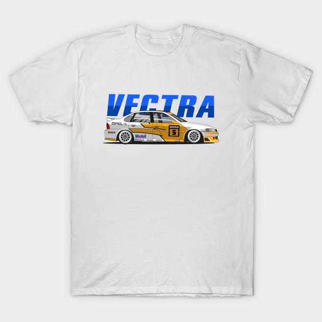 VECTRA DTM RACING T-Shirt by shketdesign